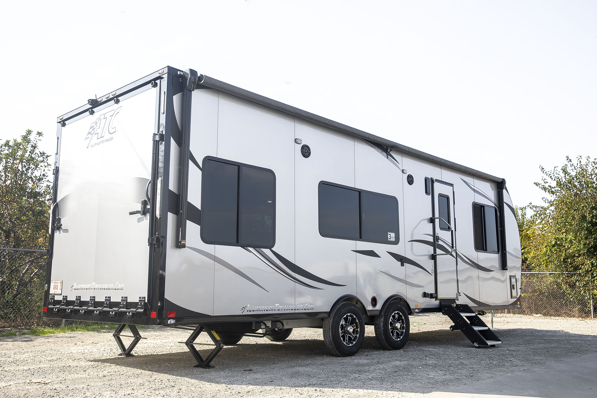 2019 Atc Aluminum Toy Hauler 12 Toppers And Trailers Plus